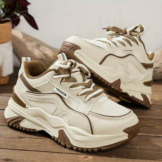 Stilvolle Damen Sneakers – Hohe Sohle, Komfortabel und Trendy 4