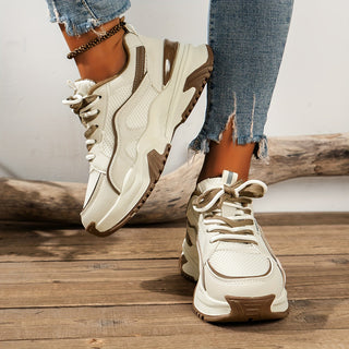 Stilvolle Damen Sneakers – Hohe Sohle, Komfortabel und Trendy 5