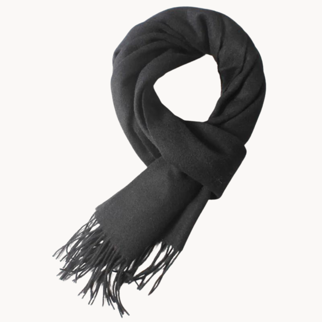 Stilvoller Wollschal für Damen und Herren – 100% Merinowolle, Elegant 1