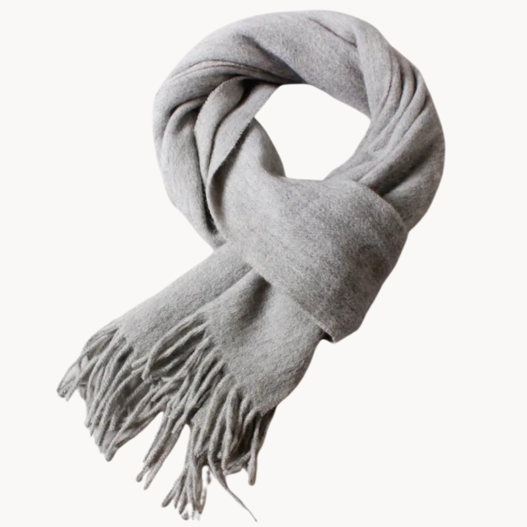 Stilvoller Wollschal für Damen und Herren – 100% Merinowolle, Elegant 2