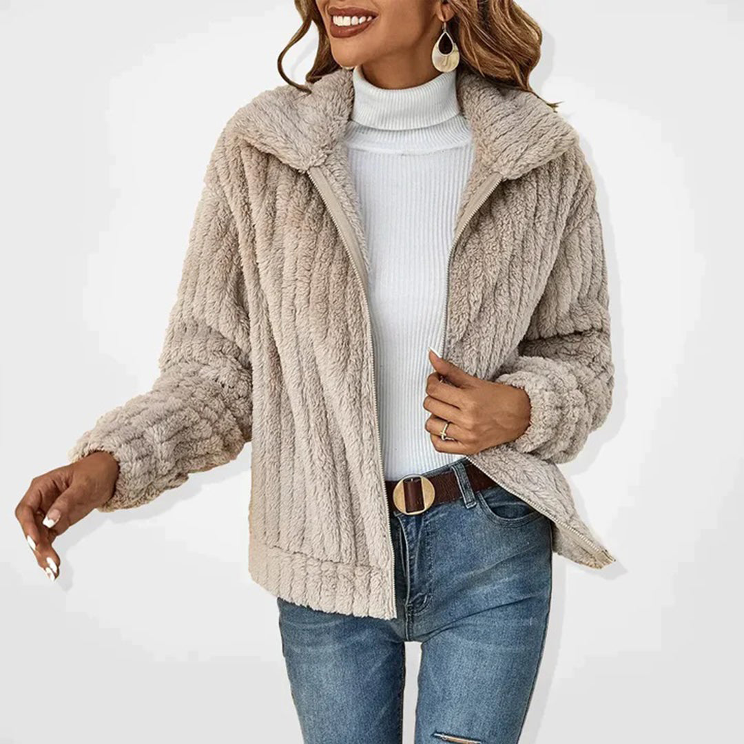 TABITHA Damen Fleeceweste – Weiches Fleece, Langer Schnitt, Elegant 0