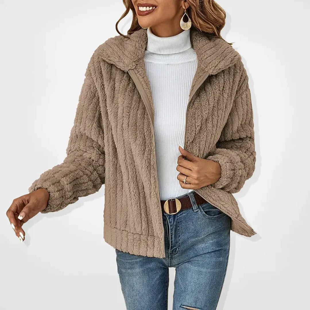 TABITHA Damen Fleeceweste – Weiches Fleece, Langer Schnitt, Elegant 2