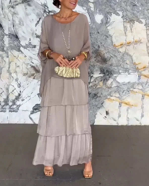 Evelyn | Elegantes Chiffon Damenkleid Für Hochzeitsgast Und Festliche Anlässe 5