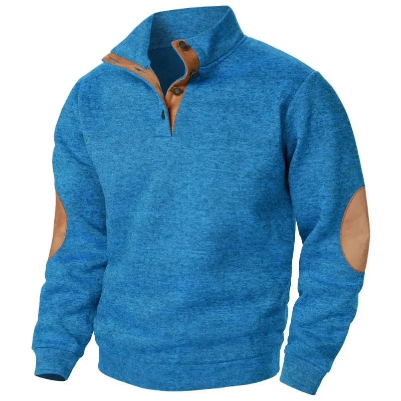 Men's V-Neck Sweatshirt for Outdoor & Casual Style Hause Lune