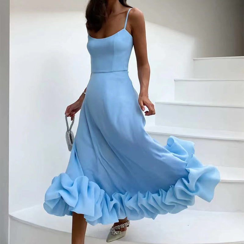 Variant image for Lesley | Langes Damenkleid für Sommerhochzeiten und Gartenpartys-16