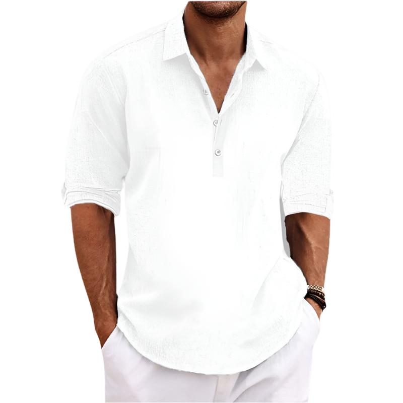 Byron | Klassisches Herren Polohemd Aus Leinen Für Stilvolle Sommerlooks 4