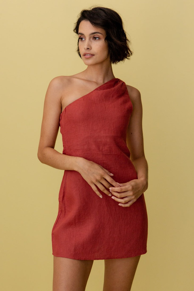 Selina | Elegantes One-Shoulder Maxi Kleid Für Damen – Perfekt Für Sommer Und Stilvolle Anlässe 6
