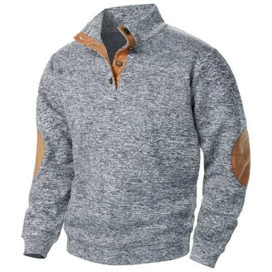 Men's V-Neck Sweatshirt for Outdoor & Casual Style Hause Lune