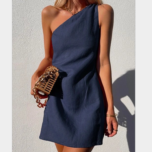 Variant image for Selina | Elegantes One-Shoulder Maxi Kleid Für Damen – Perfekt Für Sommer Und Stilvolle Anlässe-9