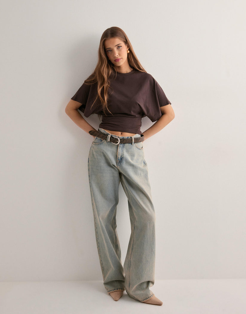 Amaya | Trendy Damen T-Shirt Mit Breiten Ärmeln Für Komfort Und Stil-4