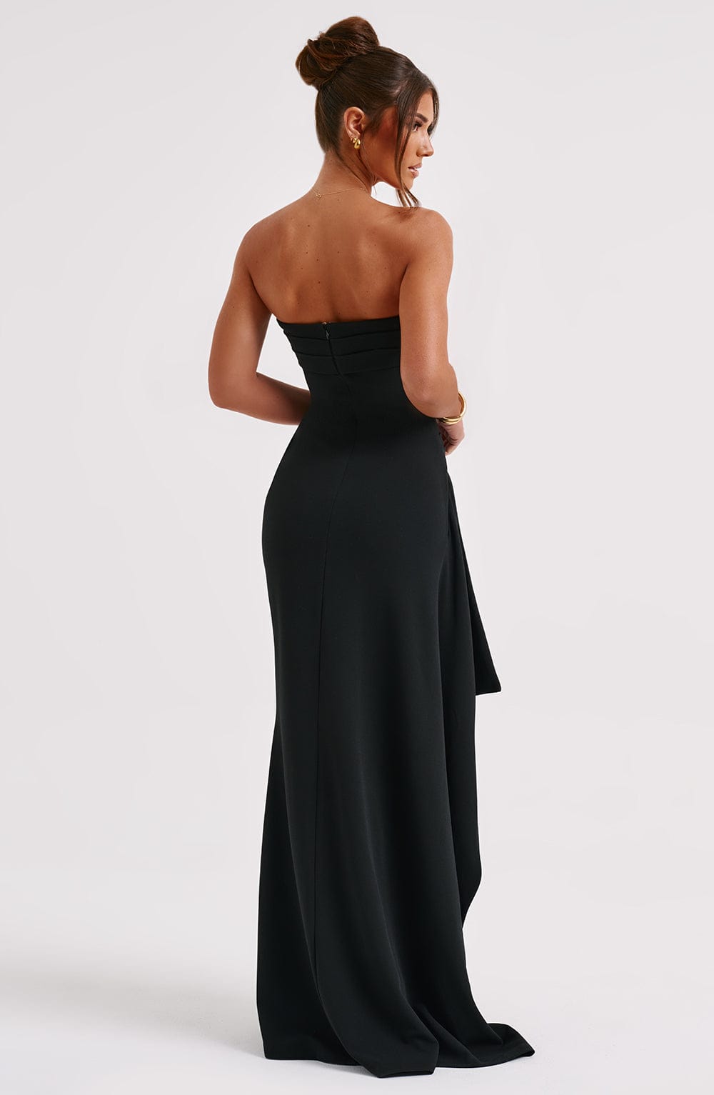 Isabelle | Festliches Schwarzes Kleid für Damen - Elegant und Bequem-3