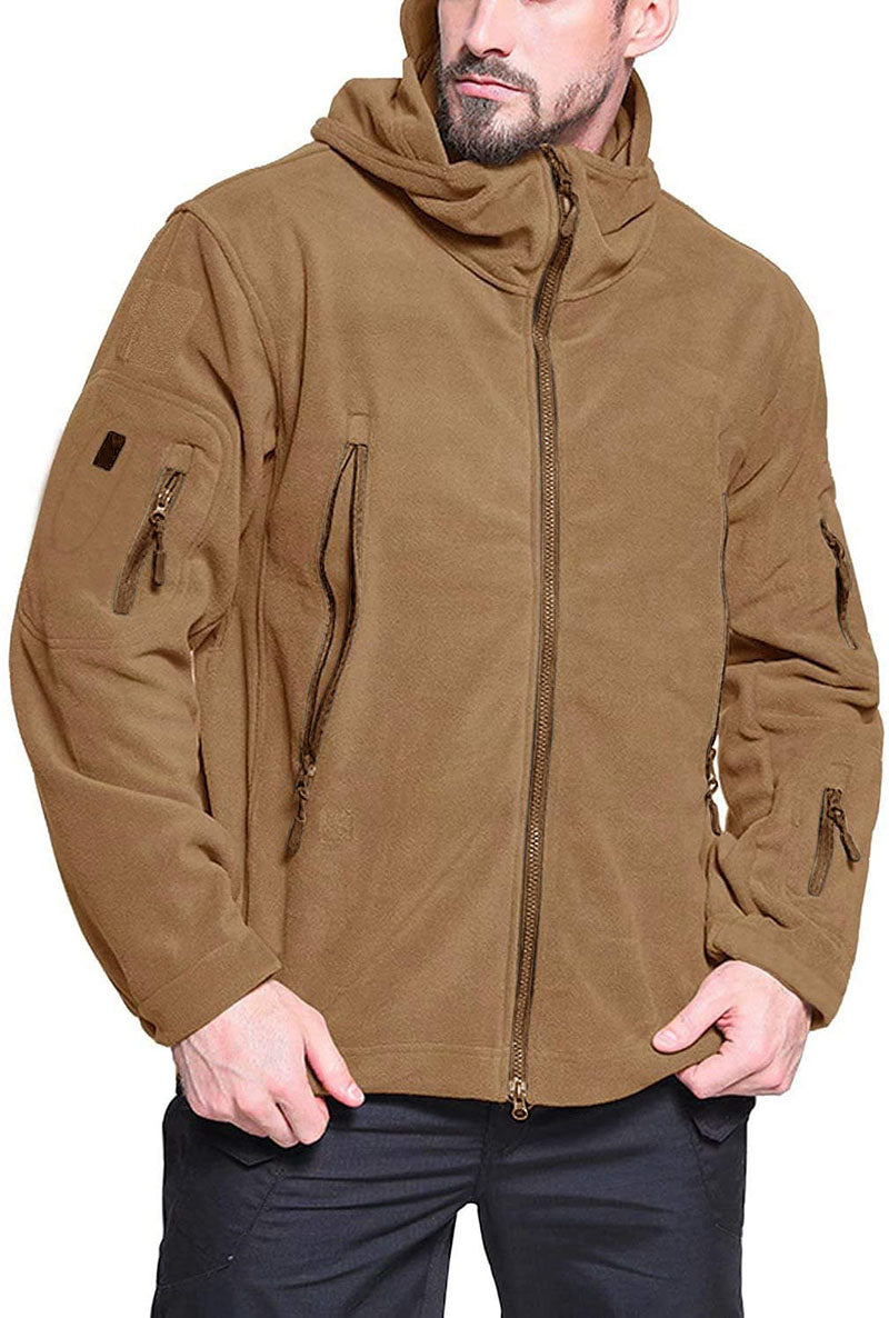 Winddichte Outdoor Herren Fleecejacke Hause Lune