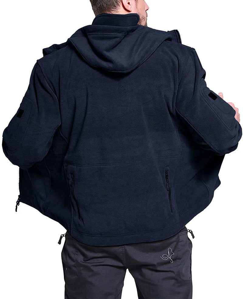 Winddichte Outdoor Herren Fleecejacke Hause Lune