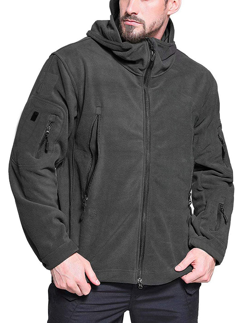 Winddichte Outdoor Herren Fleecejacke Hause Lune