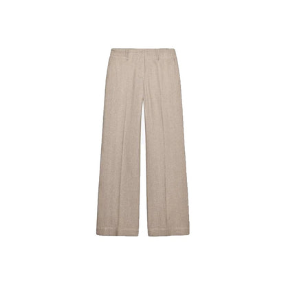 Variant image for Lässiges Damen Set | Baumwolle Leinen Crop Top und Gerade Hosen-7