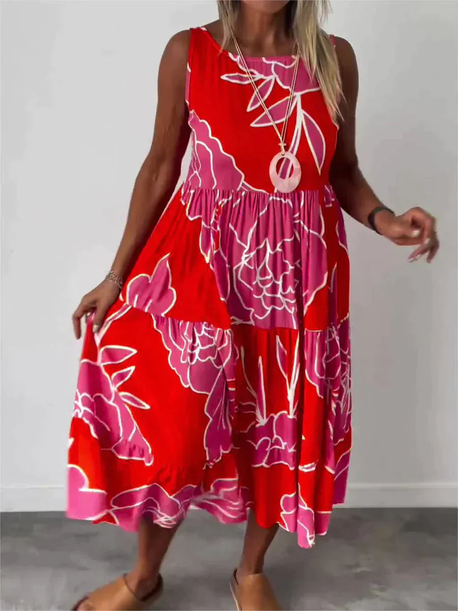 Franziska | Ärmelloses Damenkleid Für Stilvolle Sommerauftritte 6