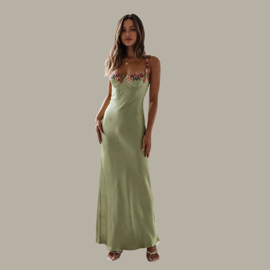Lania | Elegantes Maxikleid Sommer Für Damen-1