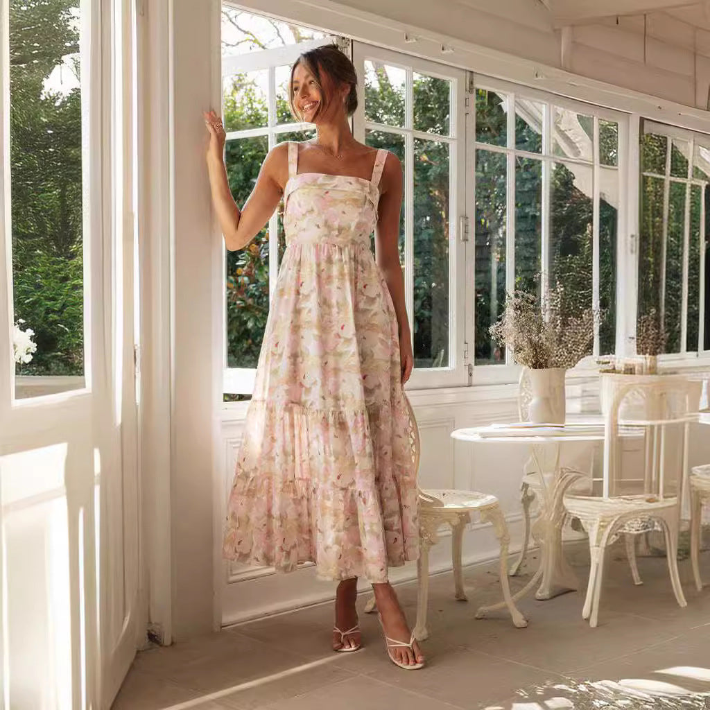 Runa | Festliches Damenkleid Mit Blumendruck Im Midi-Stil 3