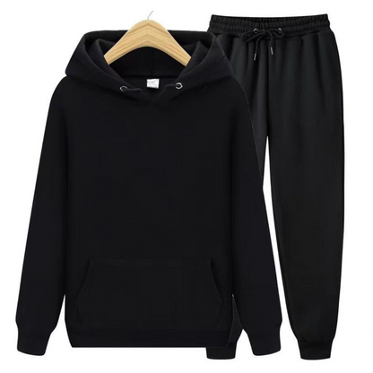 Herren Lässiges Kapuzenpullover Und Jogger Set | Lockerer Schnitt Hause Lune