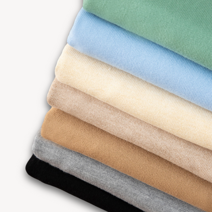 Loravelle | Men's Cashmere V-Neck Sweater - Slim Fit - Soft & Lightweight - Casual & Formal Wear - Adult Clothing Hause Lune