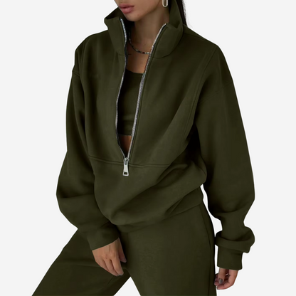 Two-Piece Tracksuit Comfort and Style Perfectly Matched Hause Lune