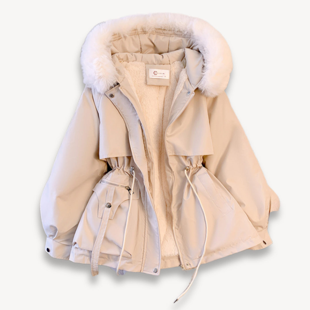 Damen Kapuzen Winterparka Hause Lune