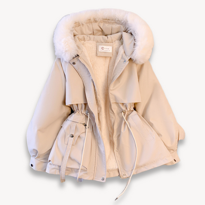 Damen Kapuzen Winterparka Hause Lune