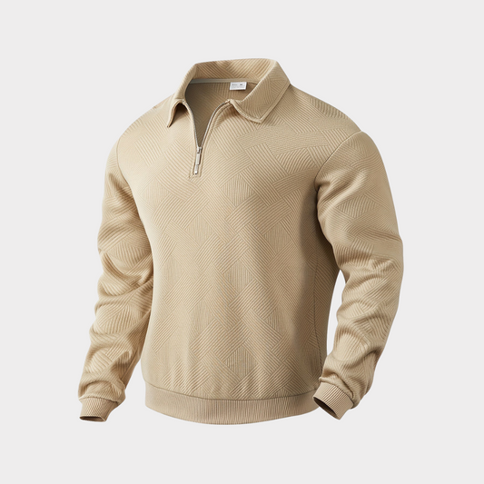 Victor - Premium Quarter Zip Trui Hause Lune