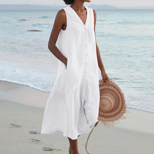 Noémie | Stilvolles Sommerkleid Damen Für Jeden Anlass 3