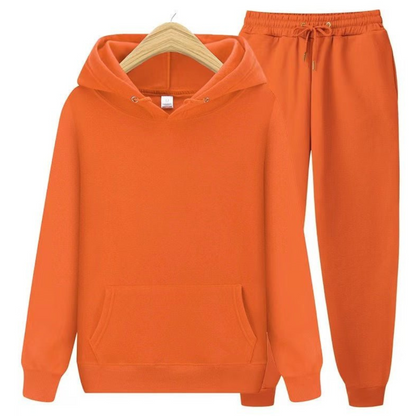 Herren Loose Fit Hoodie-und-Jogger-Set Hause Lune