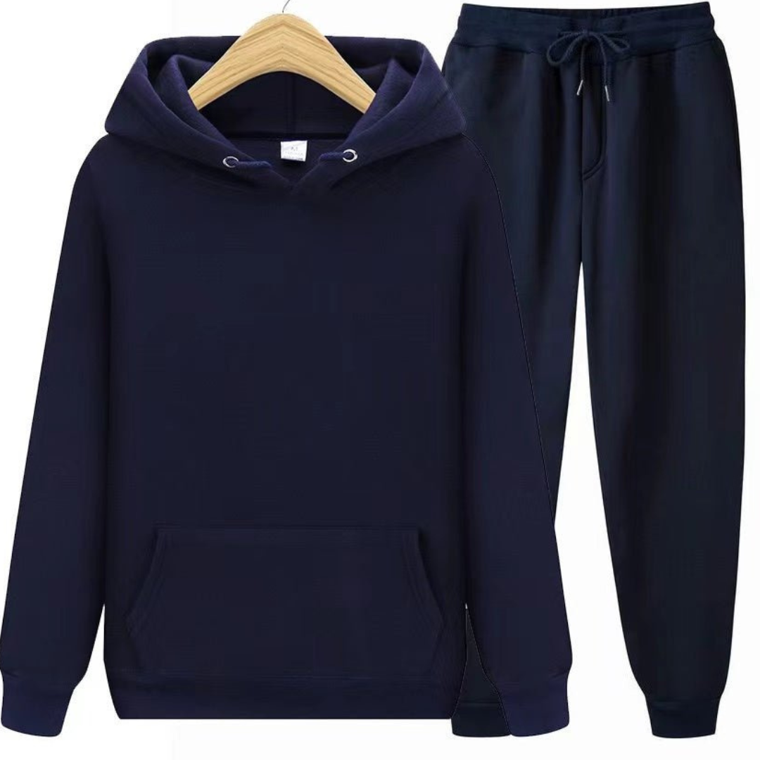 Herren Lässiges Kapuzenpullover Und Jogger Set | Lockerer Schnitt Hause Lune