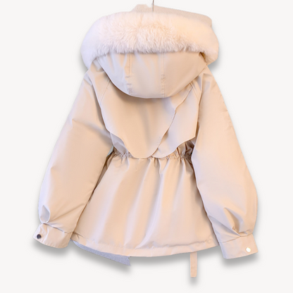 Damen Kapuzen Winterparka Hause Lune