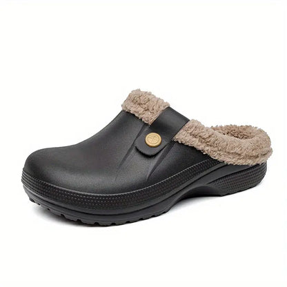 Johanna | Unisex Fleece gefütterte Clogs Hause Lune