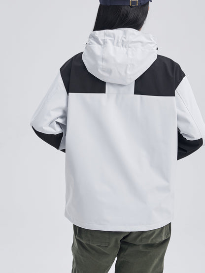 Heidi-Mode | 3-in-1 Fleece-Winterjacke mit Kapuze für Damen Hause Lune