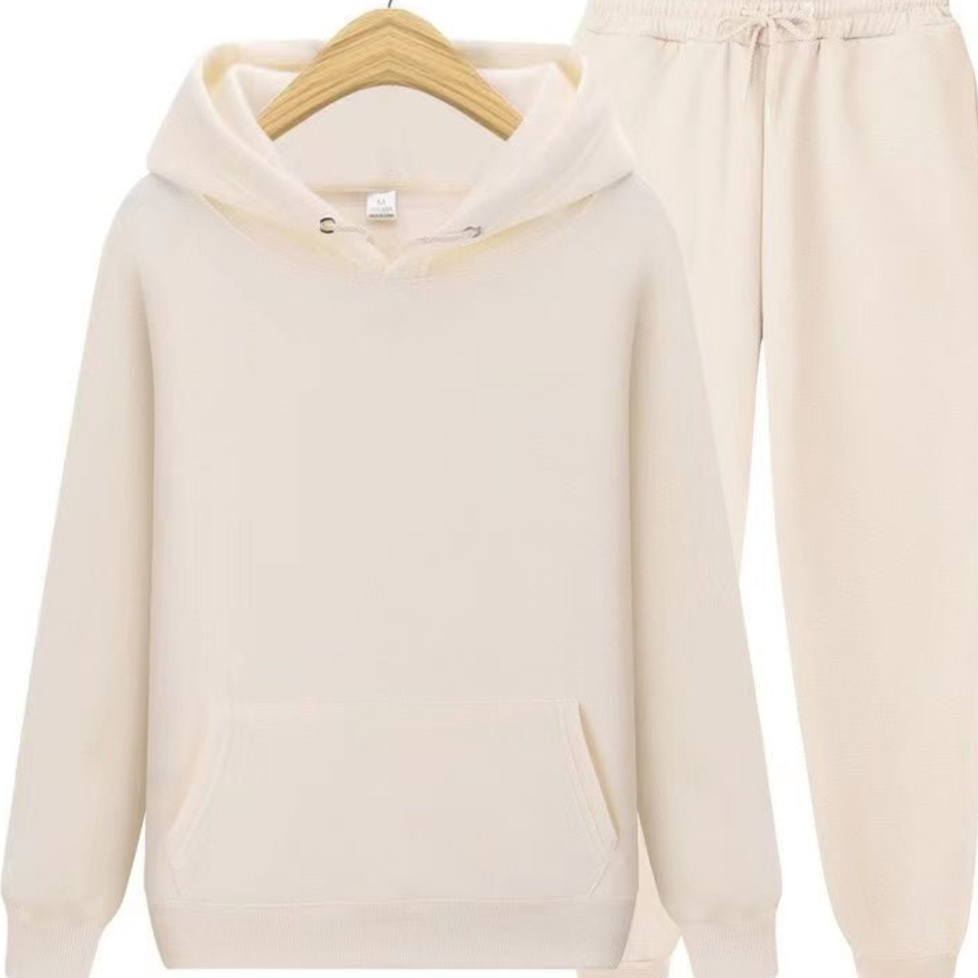 Herren Lässiges Kapuzenpullover Und Jogger Set | Lockerer Schnitt Hause Lune