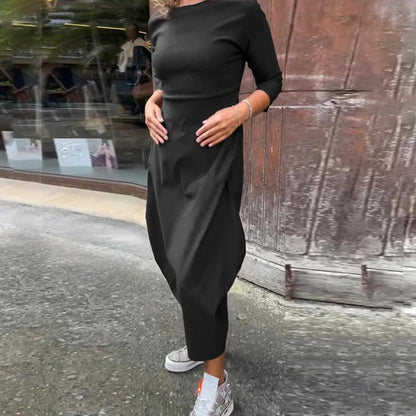 Annette | Elegantes Damenkleid Für Hochzeitsgäste Mit Praktischen Taschen-3