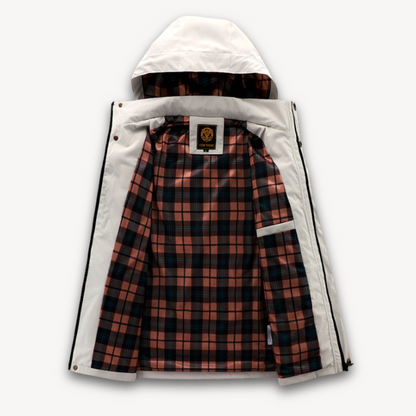 Loravelle | Men's Hooded Water-resistant Winter Jacket Hause Lune