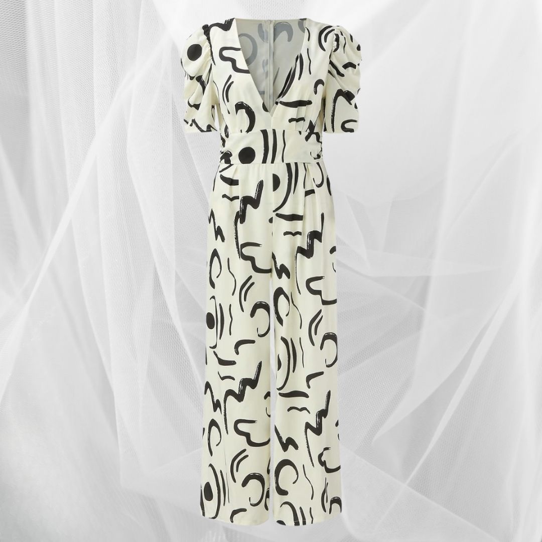 Lynn | Eleganter Jumpsuit Damen - Trendiger Overall für Festliche Anlässe-2