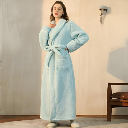 VeluLuxe – Elegante Flanellen Badjas met Ultiem Comfort Hause Lune