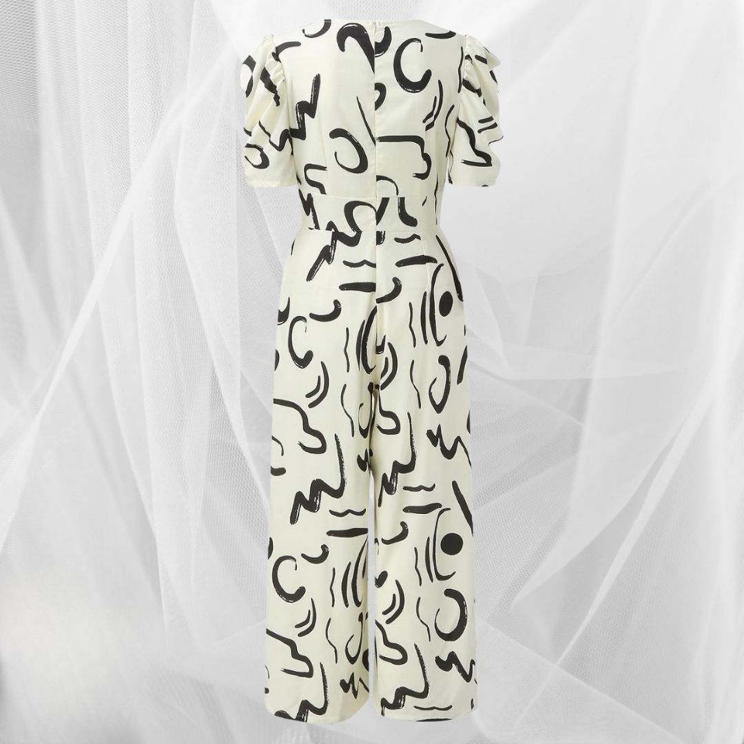 Lynn | Eleganter Jumpsuit Damen - Trendiger Overall für Festliche Anlässe-3