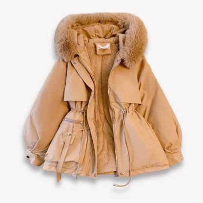 Damen Kapuzen Winterparka Hause Lune