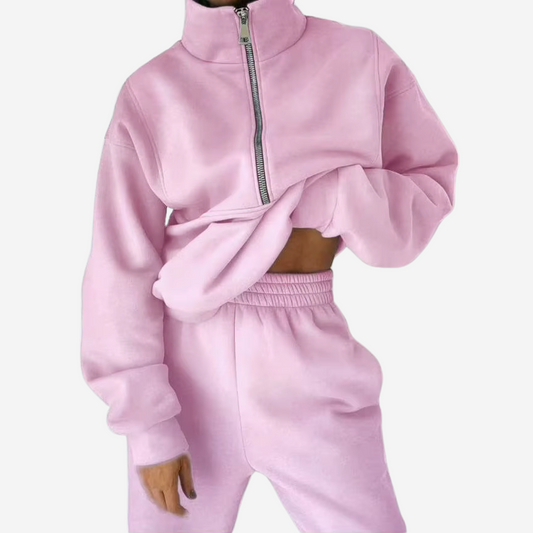 Damen Zwei-Teile Freizeit-Trainingsanzug Hause Lune