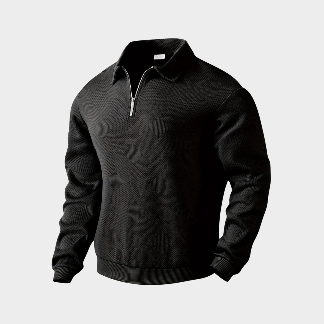 Victor - Premium Quarter Zip Trui Hause Lune