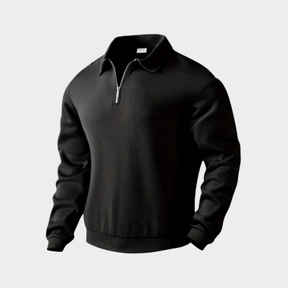 Victor - Premium Quarter Zip Trui Hause Lune