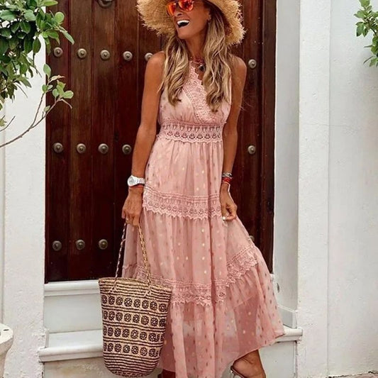 Rose | Elegantes Maxi Kleid