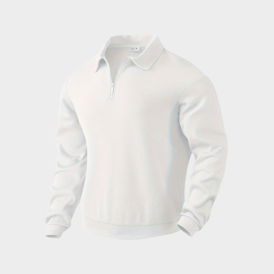 Victor - Premium Quarter Zip Trui Hause Lune