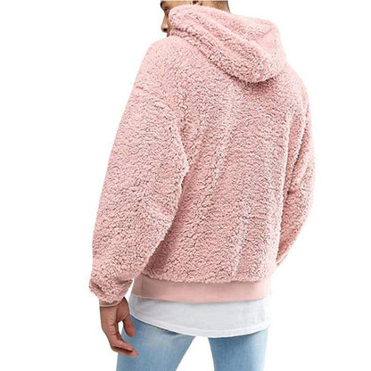 Arvid | Fluffy teddy hoodie voor heren Hause Lune