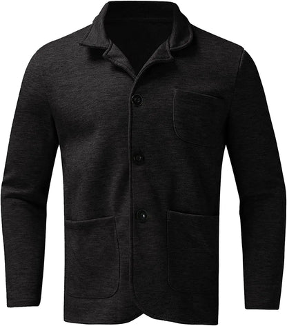 Herren Klassischer Strukturierter Blazer Hause Lune