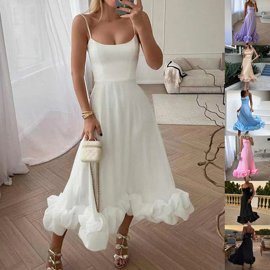 Lesley | Langes Damenkleid für Sommerhochzeiten und Gartenpartys 2
