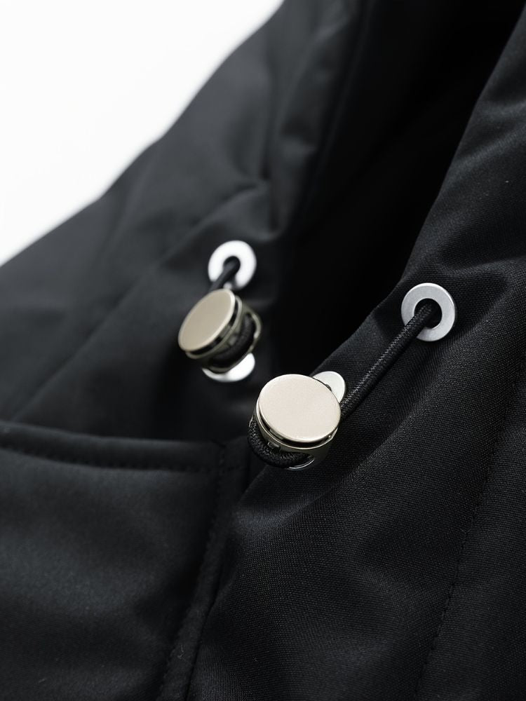Herren Winterjacke Wasserdicht mit Kapuze Hause Lune